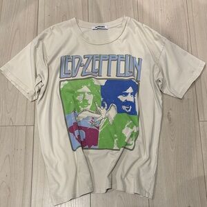Daydreamer Led Zeppelin Tee - Cream, Green, Blue